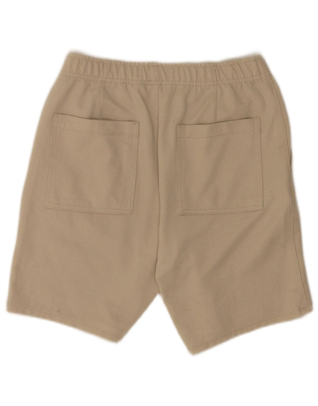 Zara Herren-Freizeitshorts, Größe S, W27, Beige, Polyester