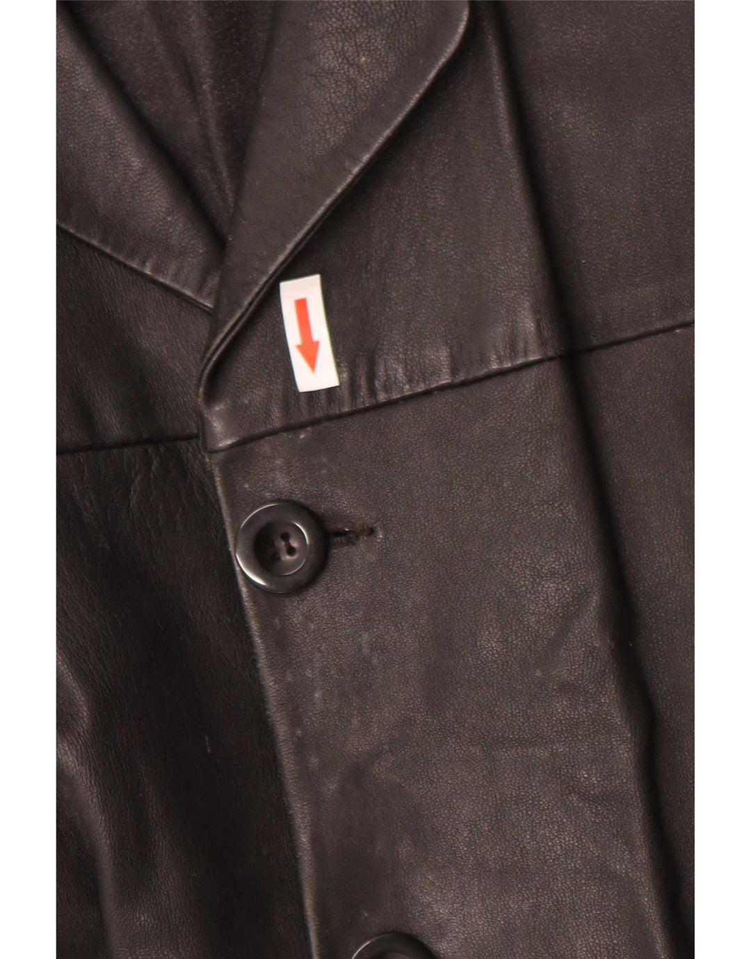 Vintage Herren Lederjacke UK 40 Large Schwarz