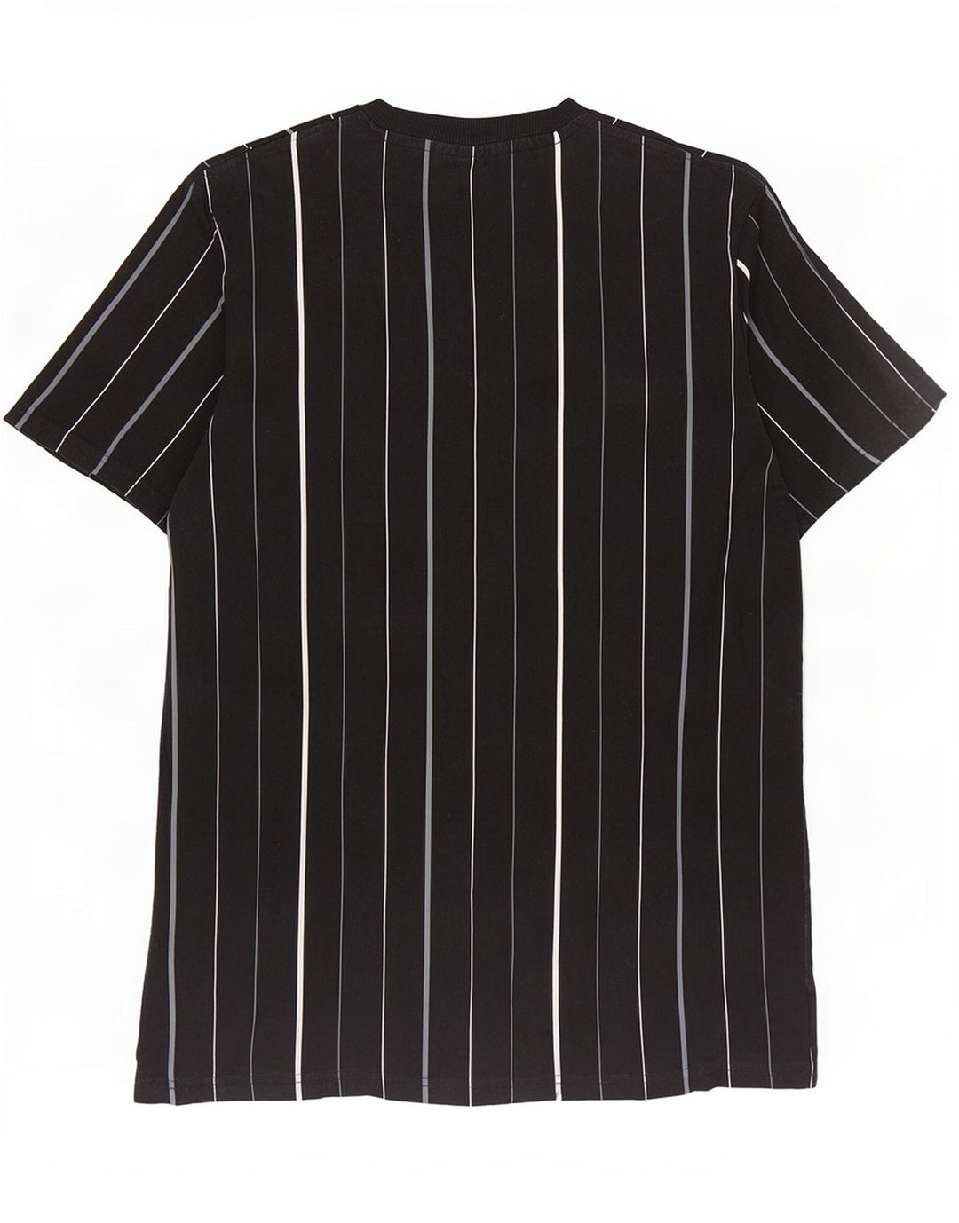 Fila Herren T-Shirt Top Small schwarz gestreift aus Baumwolle