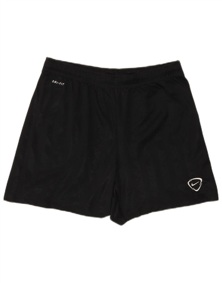 Nike Herren Dri Fit Sport Shorts Mittelschwarz gestreift Polyester