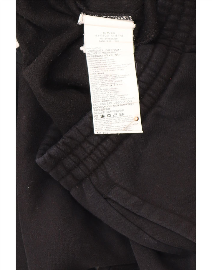 CONVERSE Jungen-Trainingshose, Jogginghose, 13–14 Jahre, XL, Schwarz