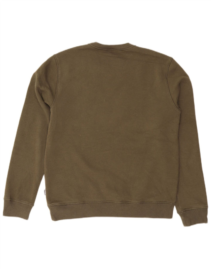 Eddie Bauer Herren-Sweatshirt-Pullover, mittlere Khaki-Baumwolle