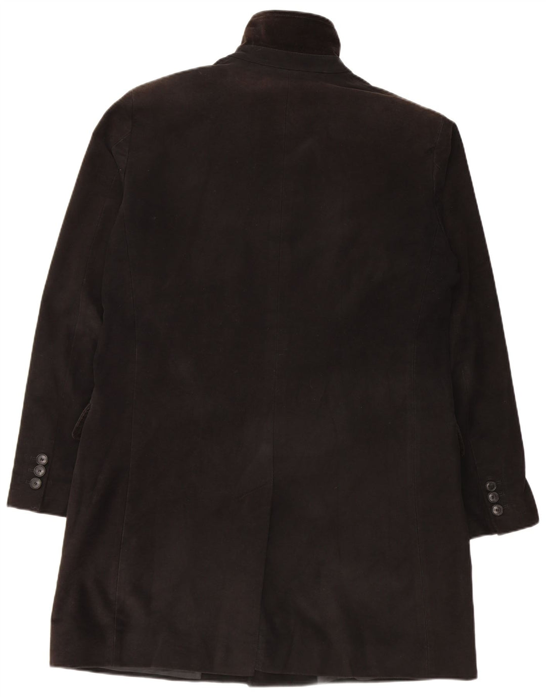 Hugo Boss Herrenmantel EU 50 Große schwarze Baumwolle