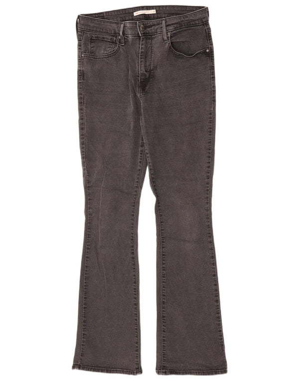 Levi's Damen 725 Bootcut-Jeans mit hohem Bund, W32 L32, graue Baumwolle