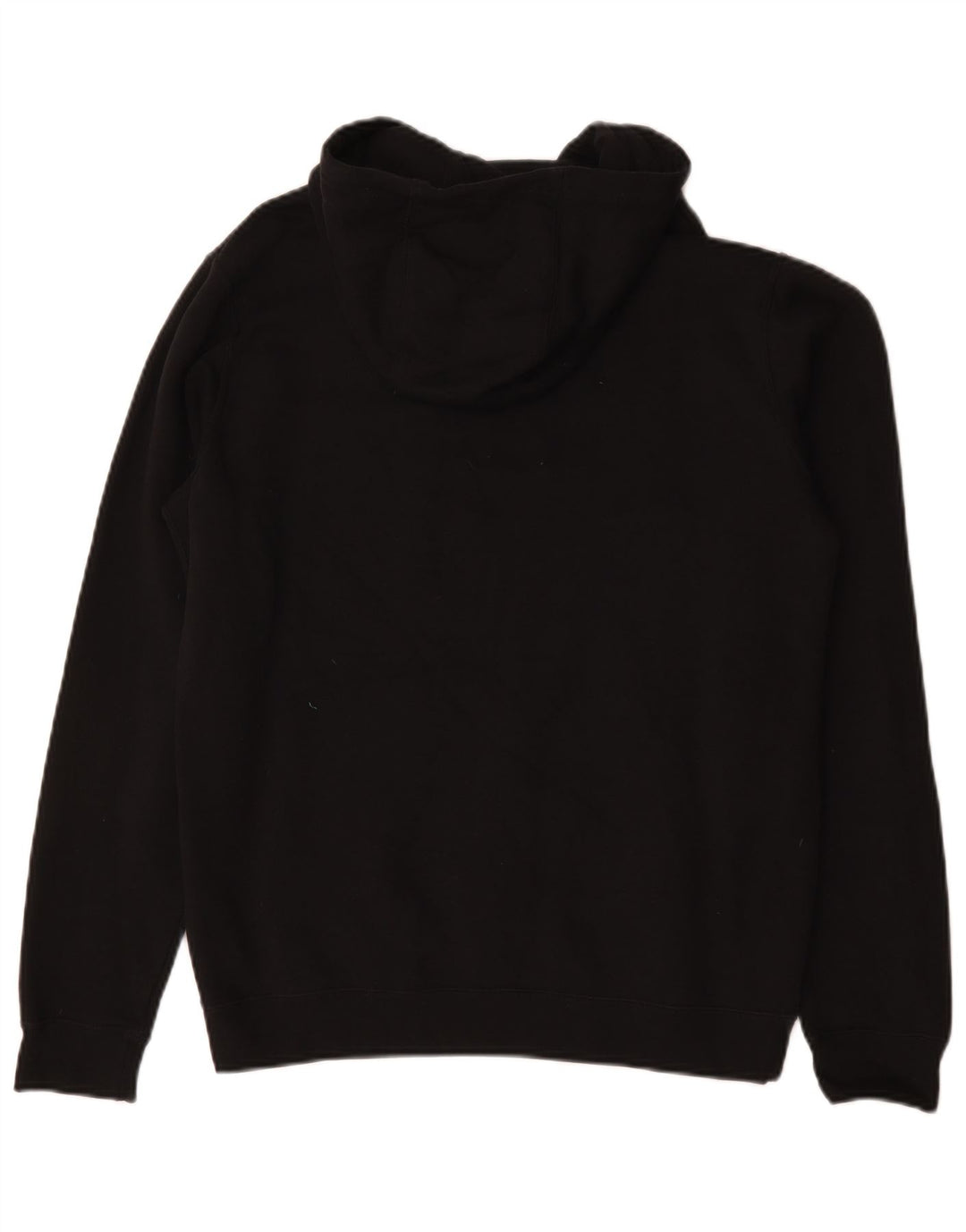 Nike Herren-Hoodie-Pullover aus mittelschwarzer Baumwolle