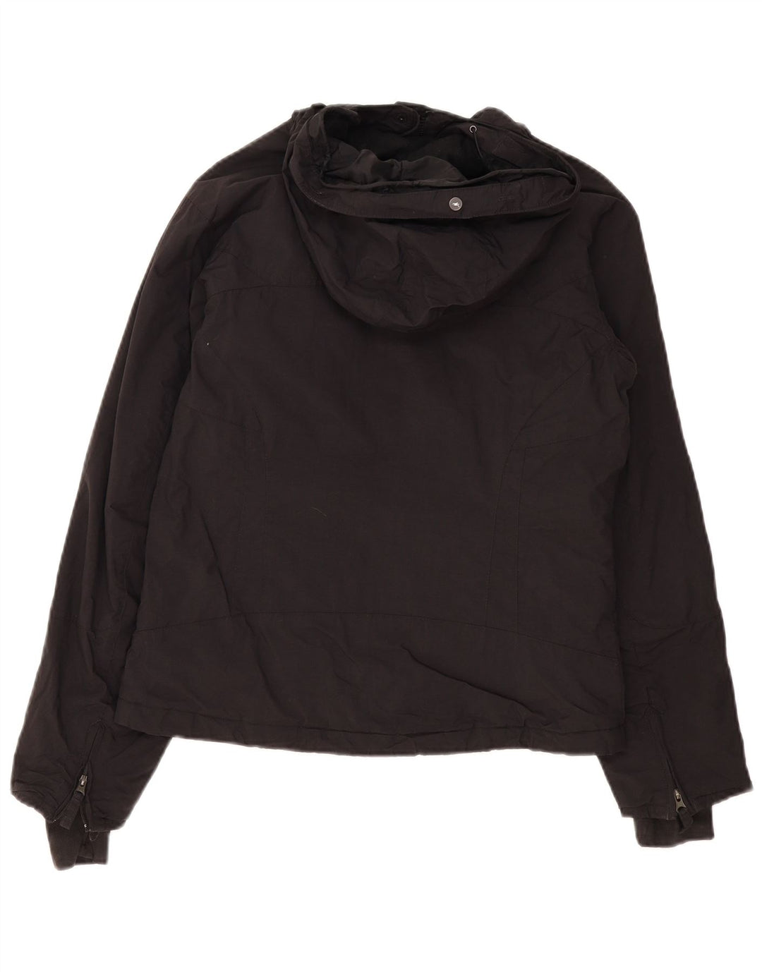 Columbia Damen-Windbreaker-Jacke in Übergröße mit Kapuze, Gr. 10, Größe S, Schwarz