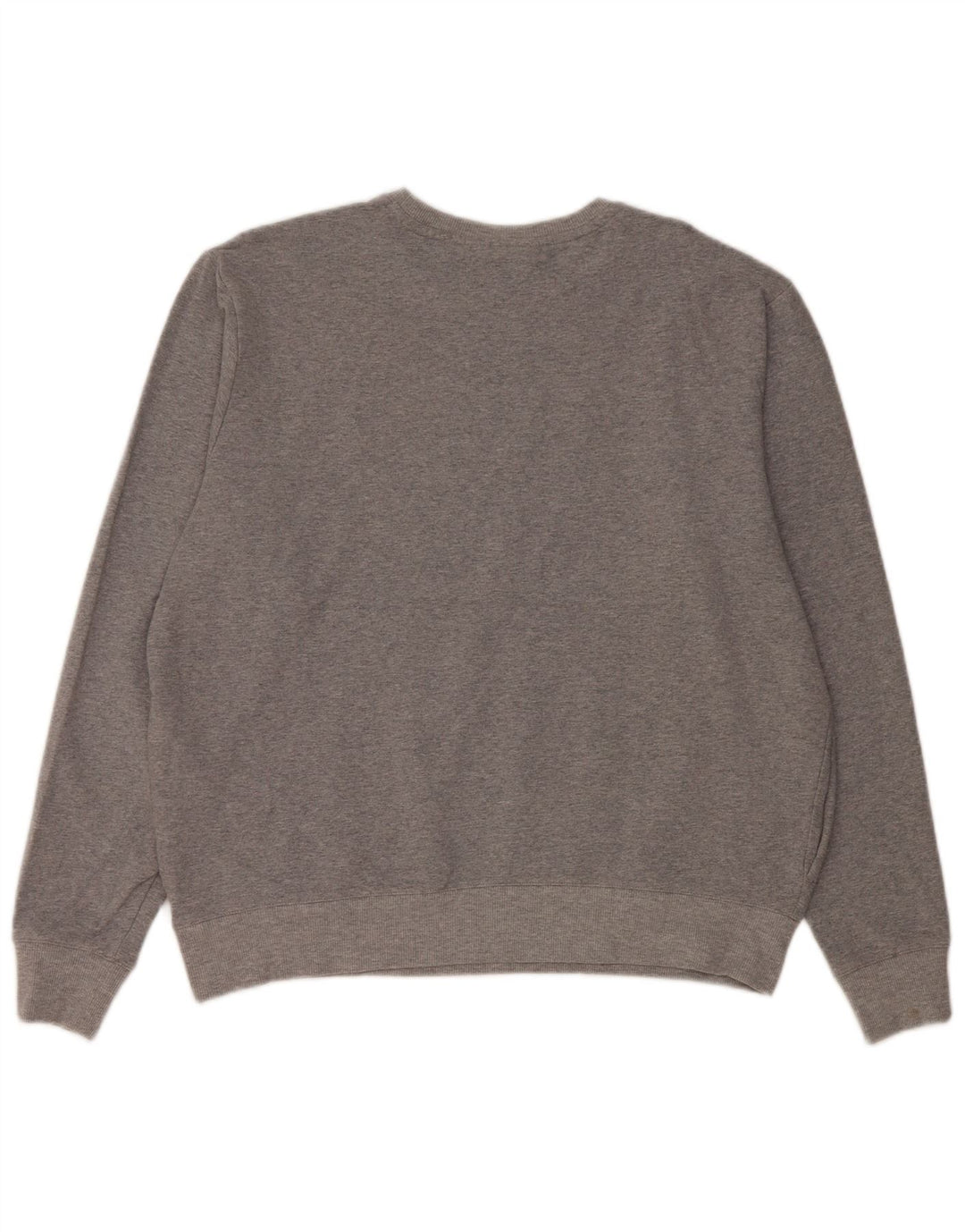 Fila Damen Sweatshirt Pullover UK 16 Large Grau Baumwolle