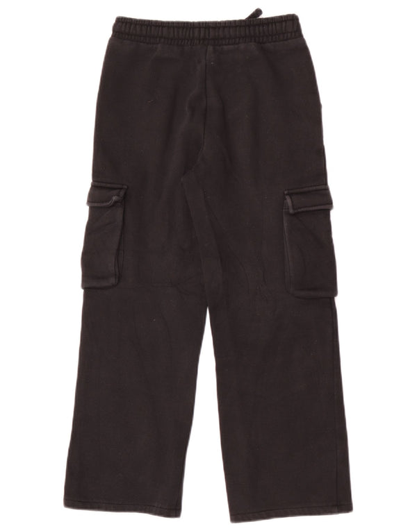 Guess Cargo-Trainingshose für Mädchen mit weitem Bein, 7–8 Jahre, Schwarz