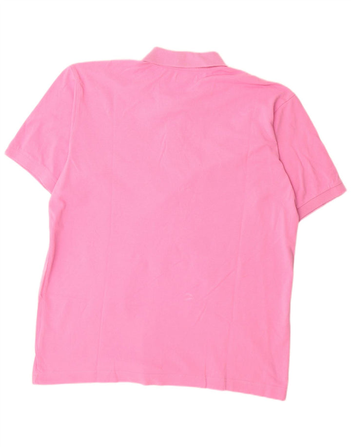 Kappa Herren Poloshirt XL Rosa Baumwolle