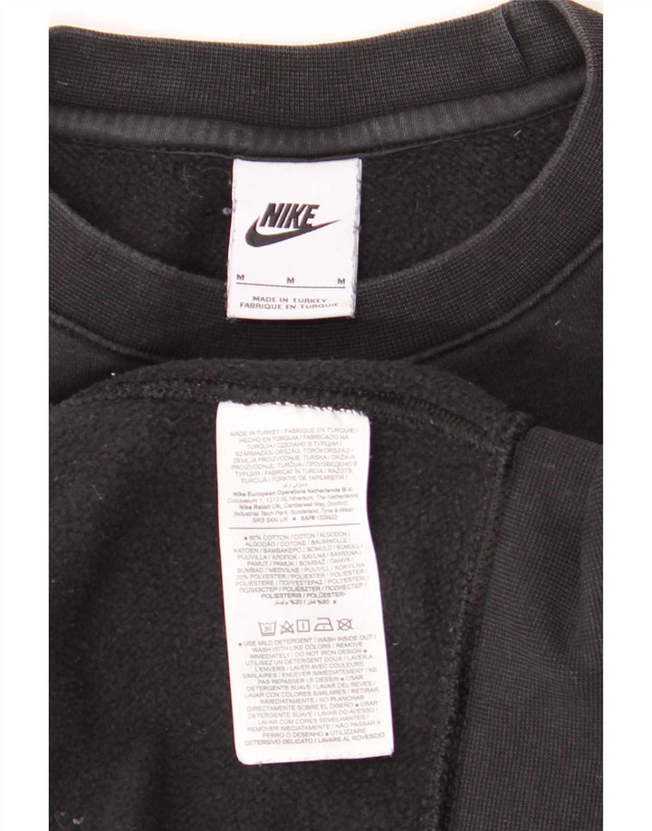 Nike Herren-Sweatshirt mit Grafik, mittelschwarz, Baumwolle