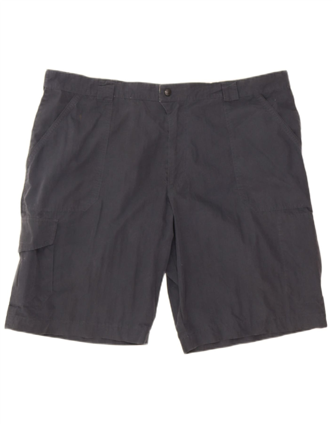 Marks & Spencer Herren Cargoshorts W42 2XL Marineblau Baumwolle