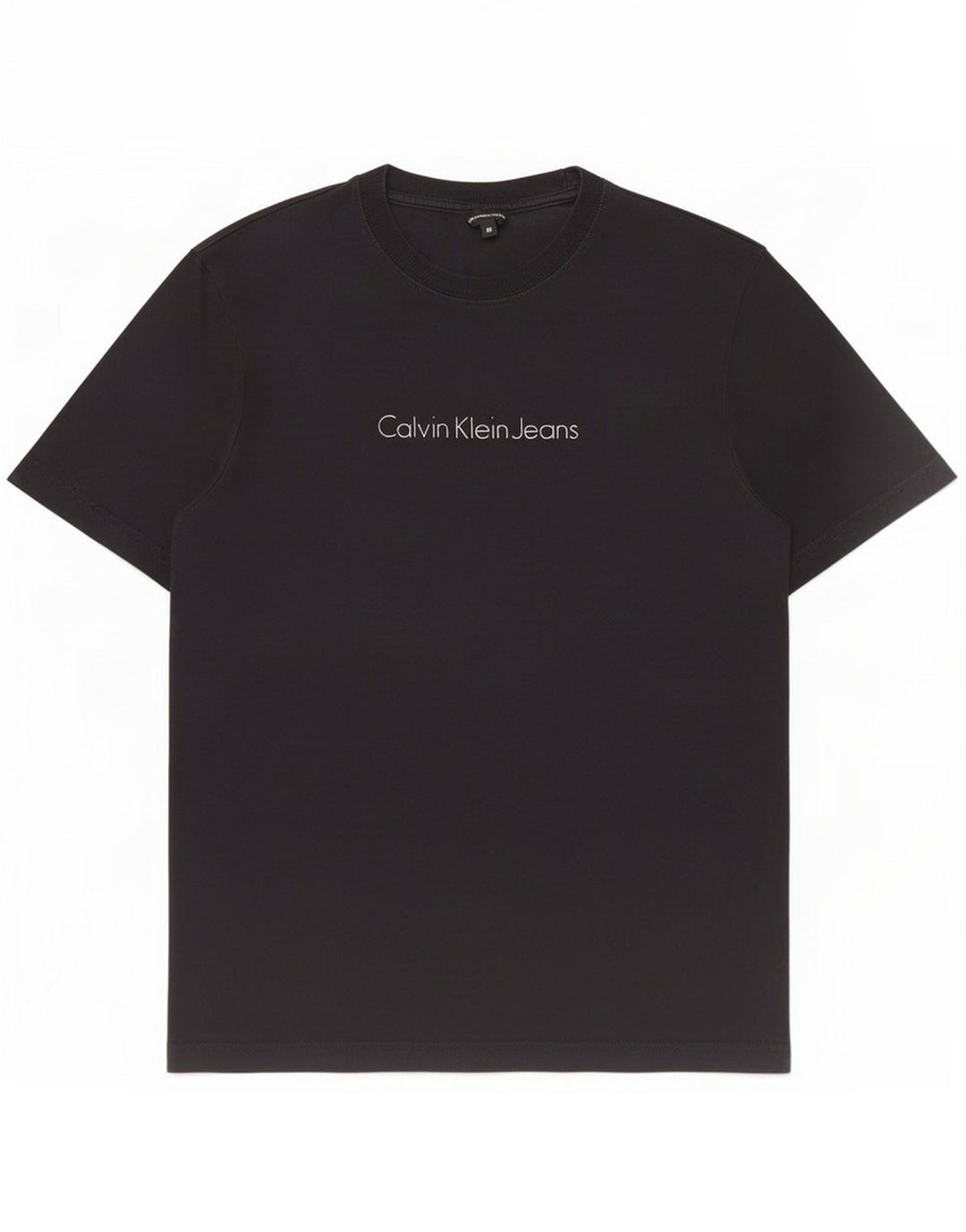 Calvin Klein Jeans Mens Graphic T-Shirt Top Medium Black