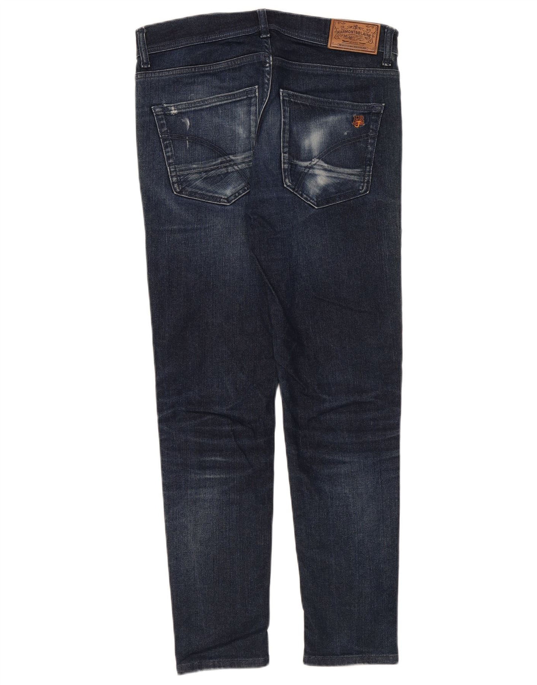 Harmont & Blaine Herren Slim Jeans W34 L29 Marineblau Baumwolle
