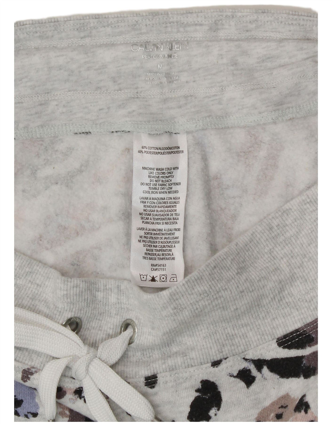 CALVIN KLEIN Damen Trainingshose Jogger UK 14 Mittelgrau