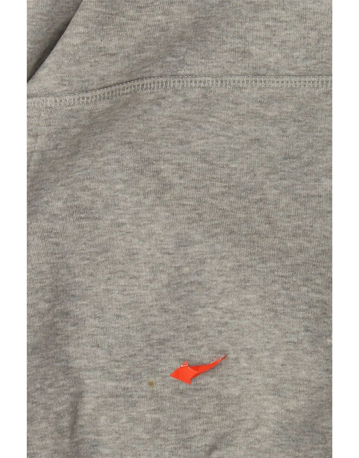 Jack Wills Herren-Kapuzenpullover mit Grafik, Größe S, graue Baumwolle