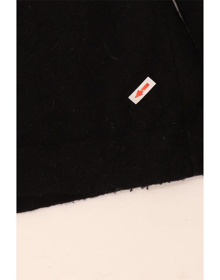 Gap Rollkragenpullover für Damen, Gr. 10, Größe S, Schwarz, Merinowolle