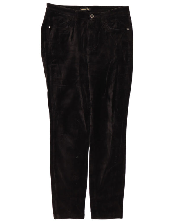 MASSIMO DUTTI Damen Skinny Freizeithose EU 40 Medium W30 L27 Schwarz