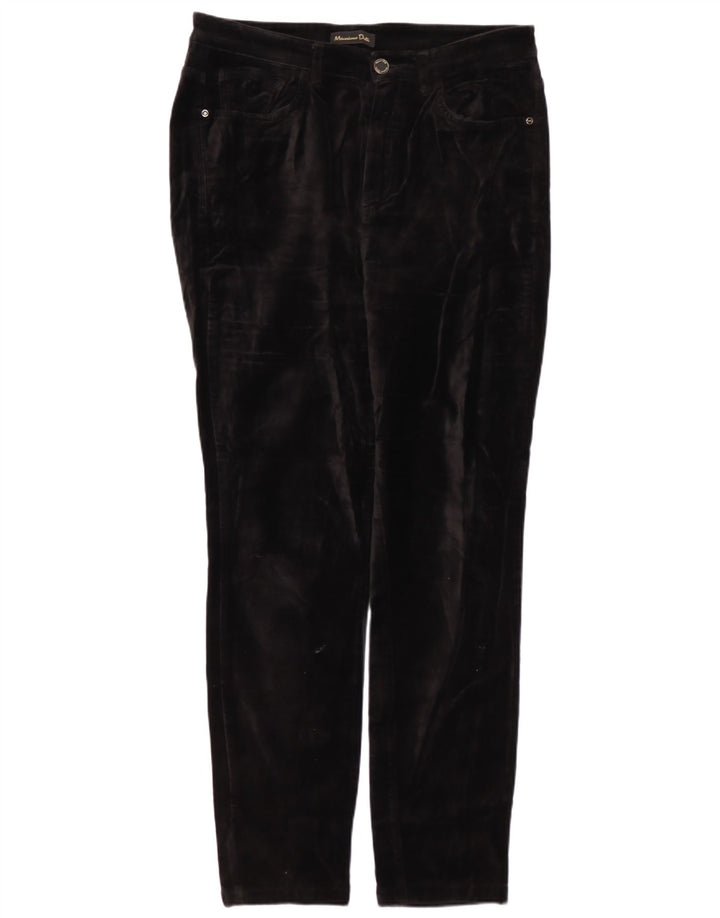 MASSIMO DUTTI Damen Skinny Freizeithose EU 40 Medium W30 L27 Schwarz