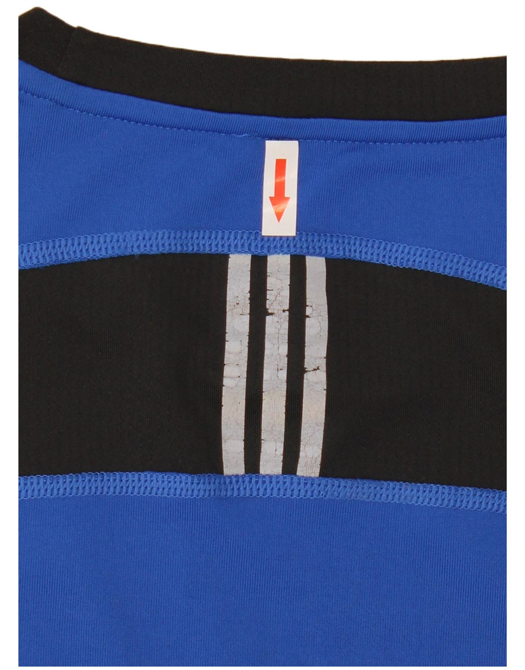 Adidas Herren Climacool Top Langarm Small Blau Colourblock Polyester