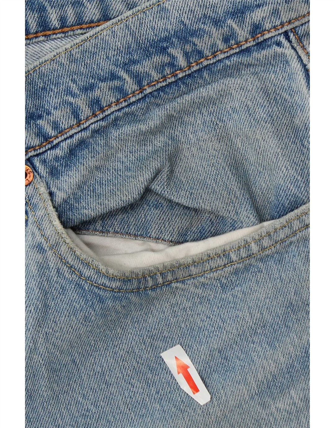 Levi's Herren Distressed Slim Jeans W36 L34 Blaue Baumwolle