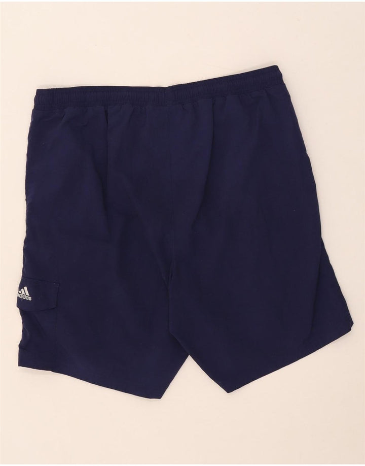 ADIDAS Herren Badeshorts XL Marineblaues Nylon