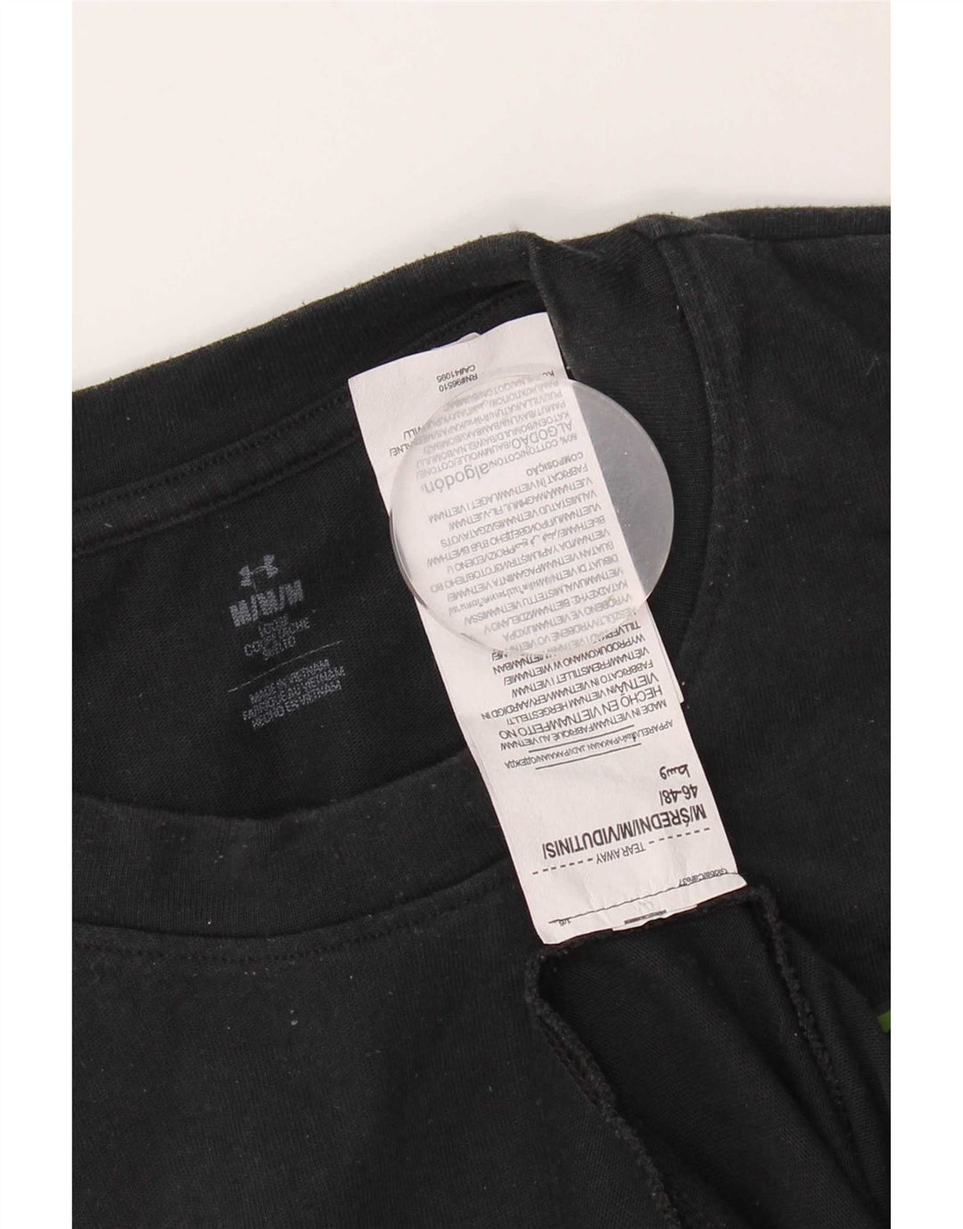 Under Armour Herren-T-Shirt mit Grafik, mittelschwarze Baumwolle
