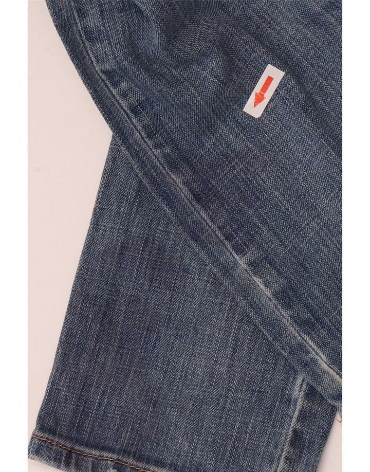 Roy Rogers Damen Slim Jeans IT 41 Small W27 L32 Blaue Baumwolle