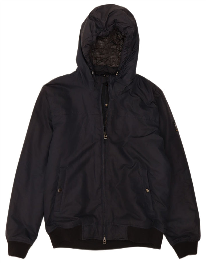 Refrigiwear Herren-Bomberjacke mit Kapuze, UK 40, Größe L, Marineblau