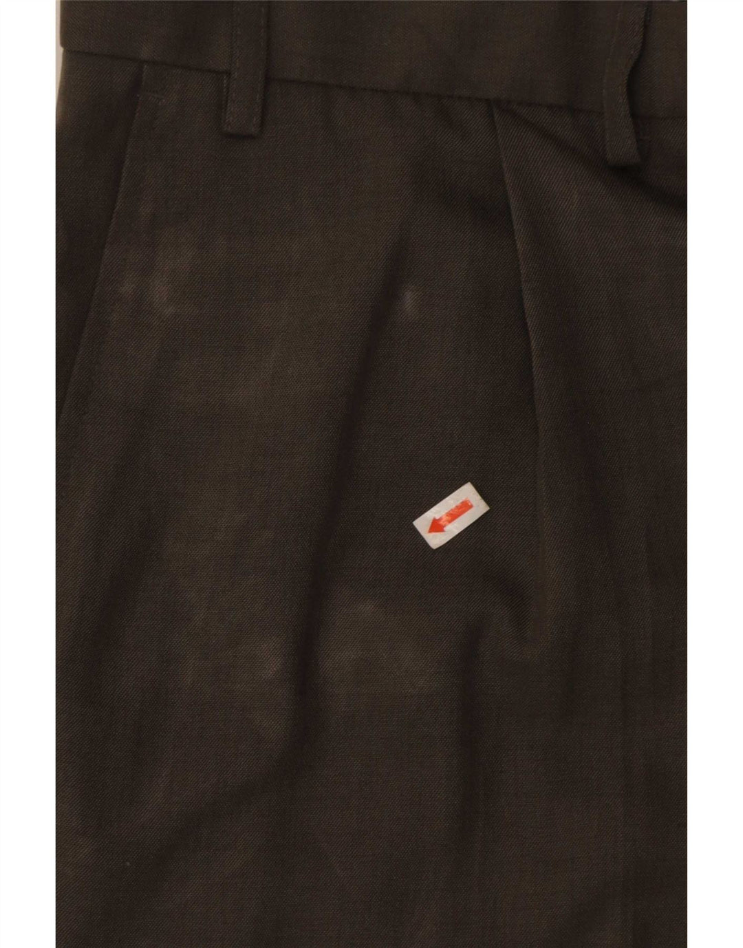 Marks & Spencer Mens Pegged Suit Hose W40 L31 Khaki Polyester