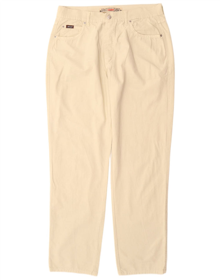 WILD JEANS Herren Tapered Freizeithose IT 54 2XL W34 L33 Beige Baumwolle