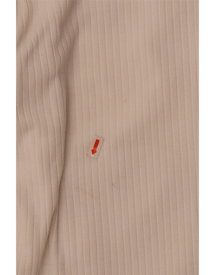 Sergio Tacchini Herren-Trainingsanzug, Oberteil, Jacke, Größe S, Weiß, Farbblock-Polyester