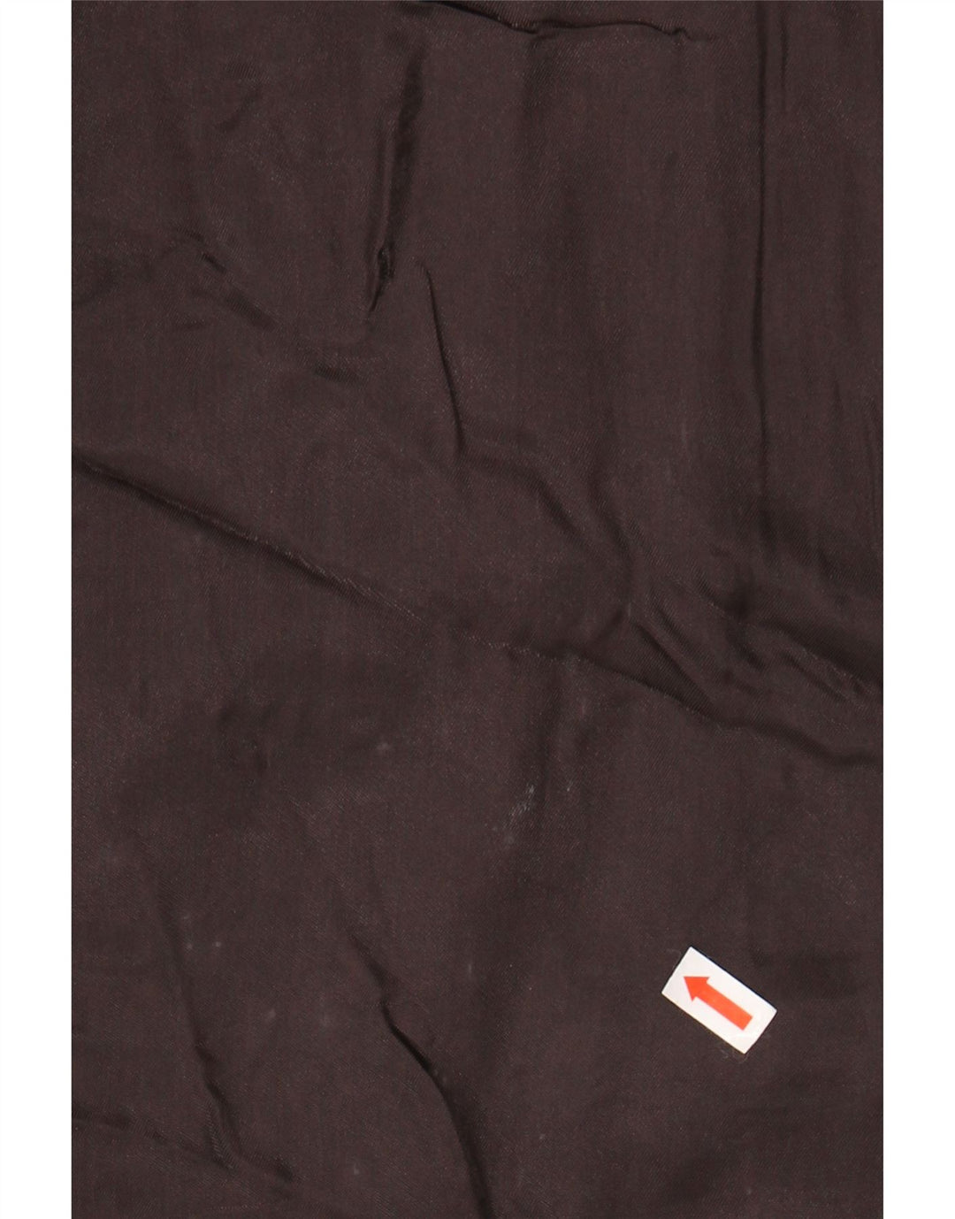 BENETTON Womens Leather Coat UK 16 Large Brown Leather