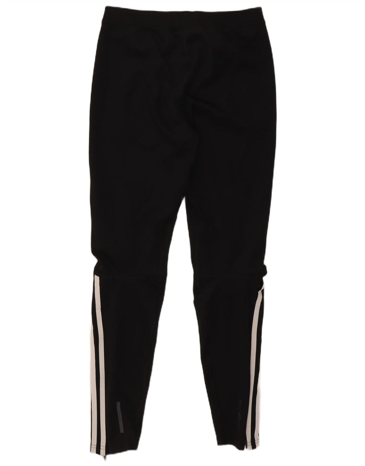 Adidas Damen Climalite Trainingshose UK 12 Medium Schwarz Polyester