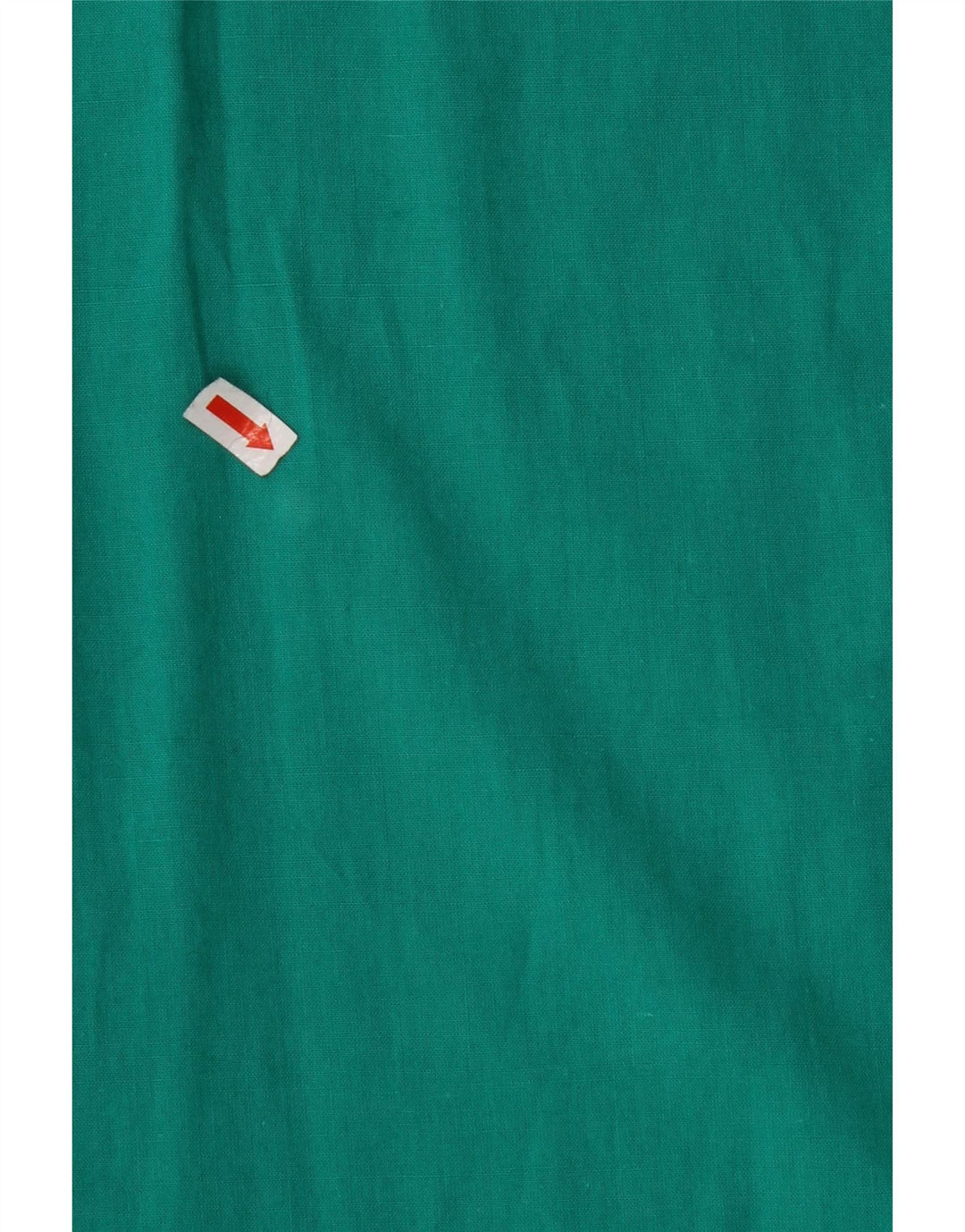 VINTAGE Damen ärmellose Hemdbluse UK 12 Medium Türkis