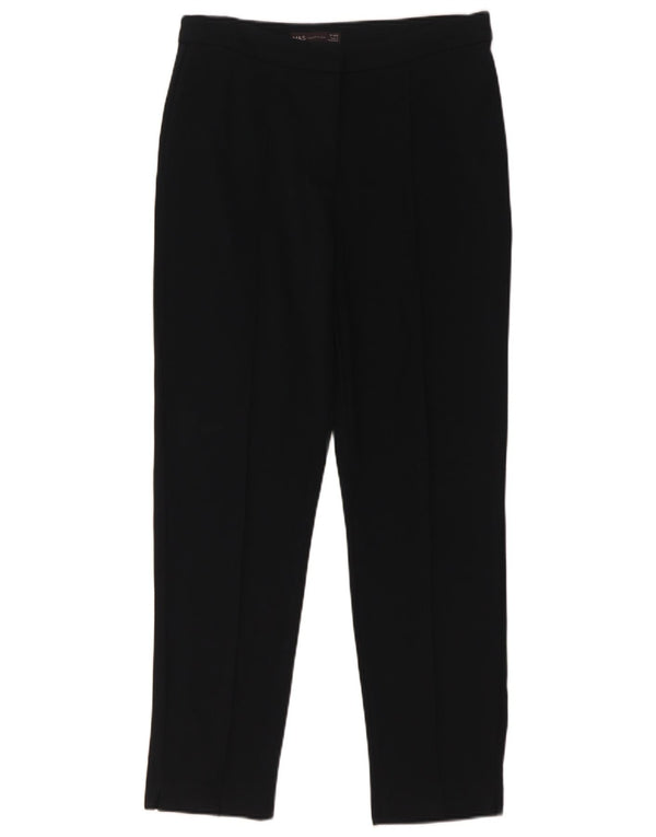 Marks & Spencer Damen Slim Freizeithose UK 10 Small W29 L28 Marineblau