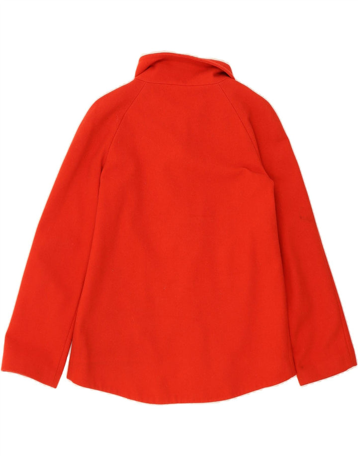BENETTON Womens Jacket UK 6 XS Red Wool Vintage Benetton and Second-Hand Benetton from Messina Hembry 