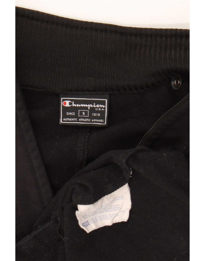 Champion Damen-Trainingsanzug-Oberteil in Übergröße, UK-Größe 10, Größe S, Schwarz, Polyester