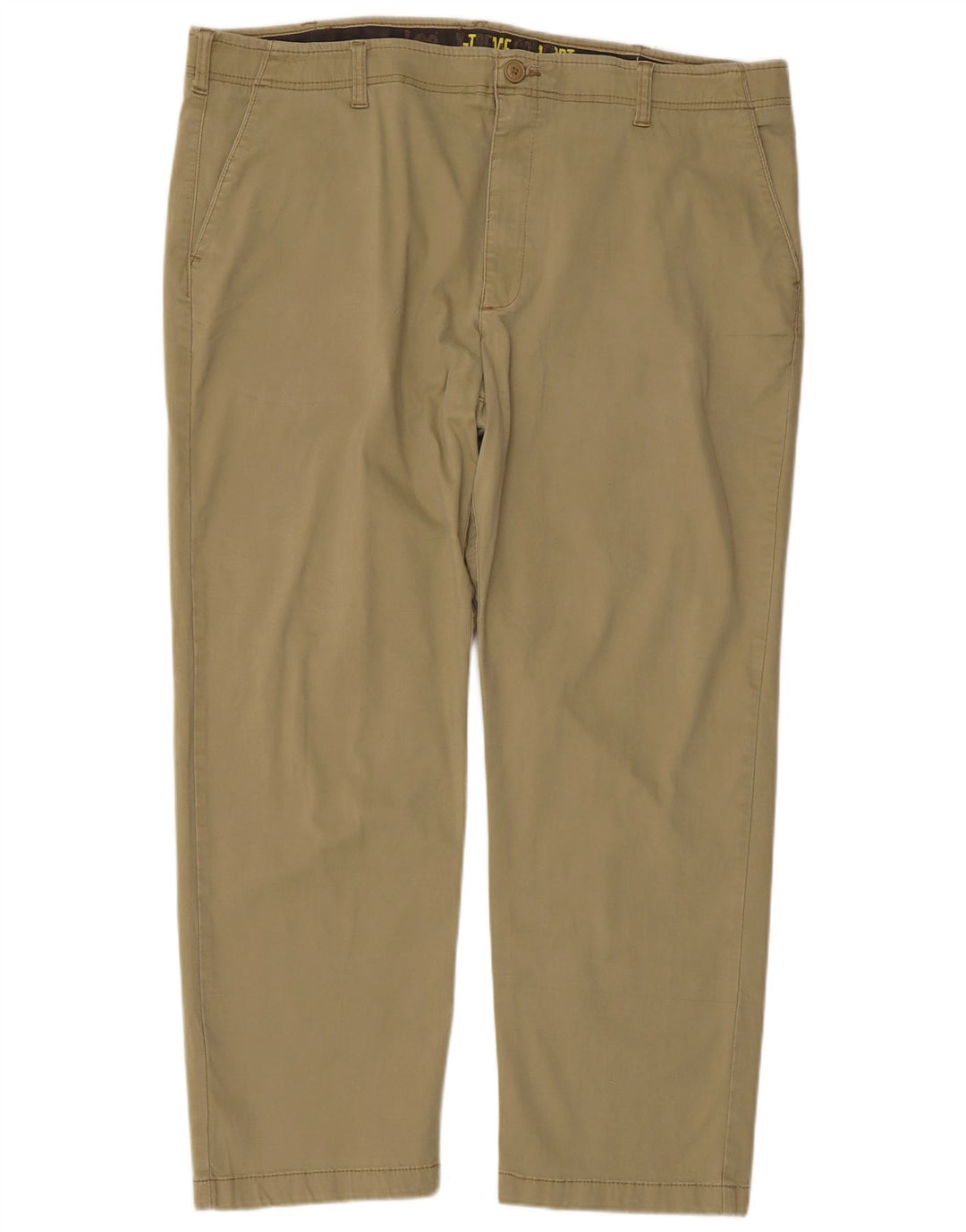LEE Herren X-treme Comfort Straight Chino Hose W44 L30 Khaki Baumwolle