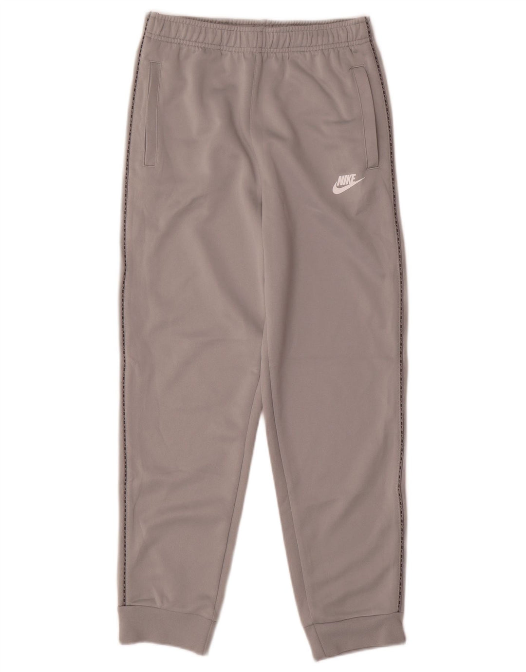 Nike Jungen-Trainingshose, Jogginghose, 13–14 Jahre, XL, graues Polyester