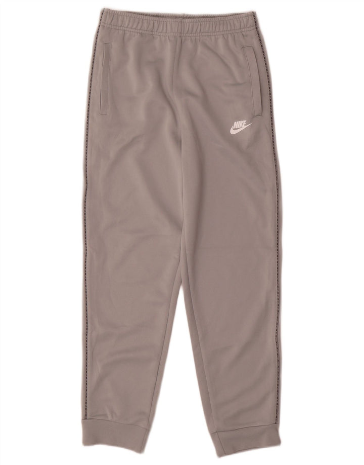 Nike Jungen-Trainingshose, Jogginghose, 13–14 Jahre, XL, graues Polyester