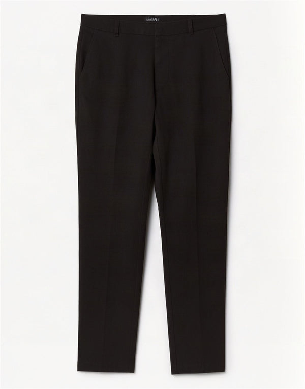 Topshop Damen Slim Casual Hose UK 8 Small W26 L29 Schwarz Polyester