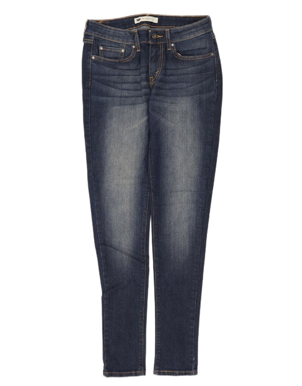 Levi's Damen 535 Legging Skinny Jeans W30 L32 Blaue Baumwolle