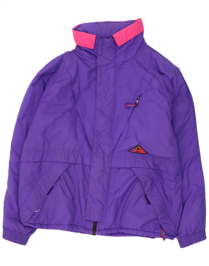 Aesse Herren-Skijacke mit Kapuze, UK 40, Größe L, Lila, Farbblock