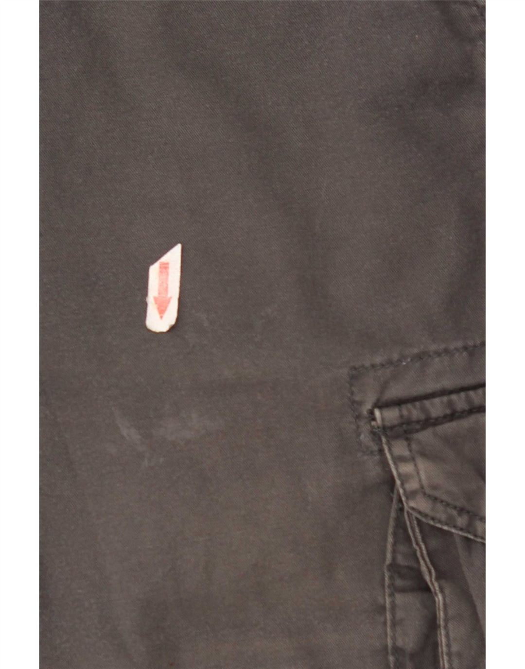 Nike Herren Cargo Shorts W34 Große graue Baumwolle