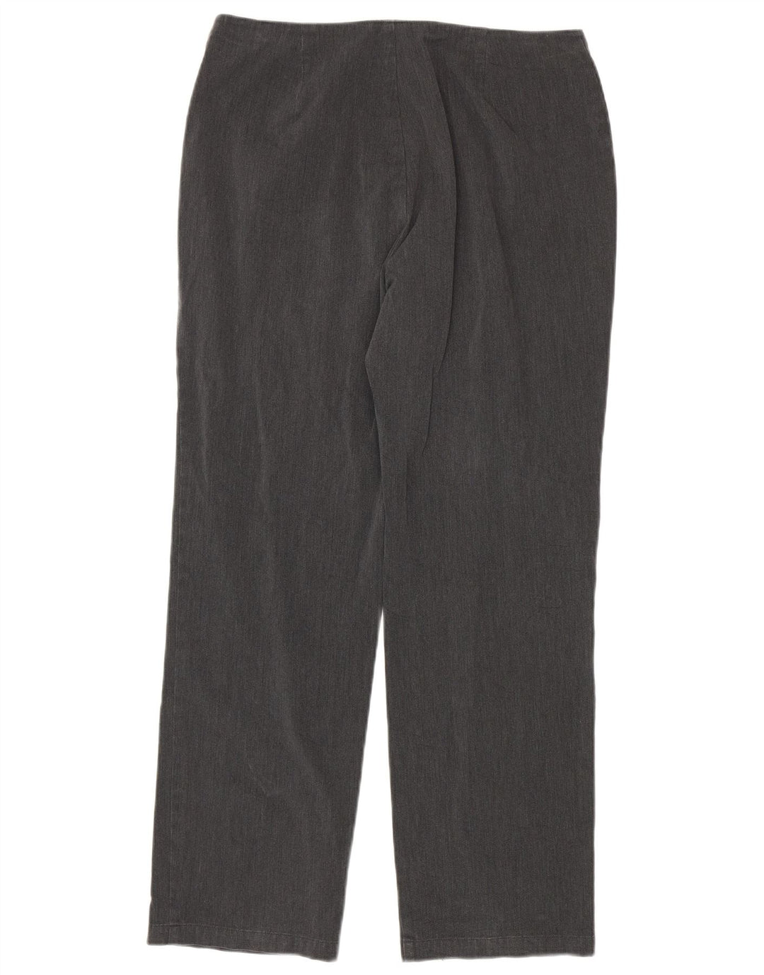 DOCKERS Gerade Freizeithose für Damen, US 10, Größe L, W30, L30, graue Baumwolle