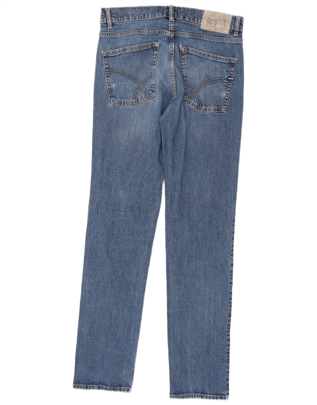Gas Herren Slim Jeans W31 L34 Blaue Baumwolle