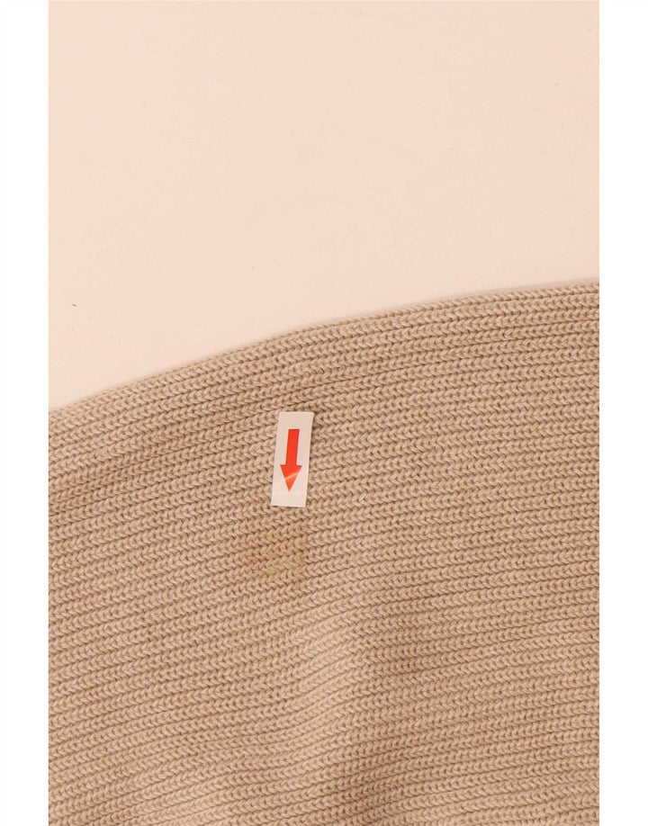 Marks & Spencer Herren-Pullover „Harbor“ mit Rollkragen, Blau, Größe L, Beige