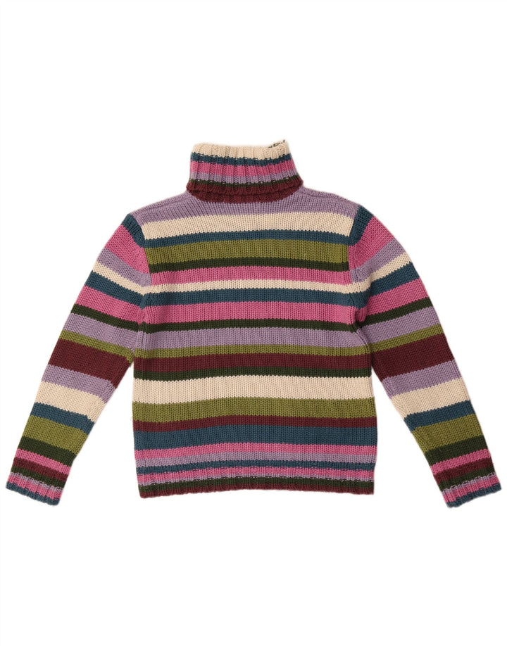 Zara Damen Trafaluc Roll Neck Jumper Pullover UK 14 Large Mehrfarbig