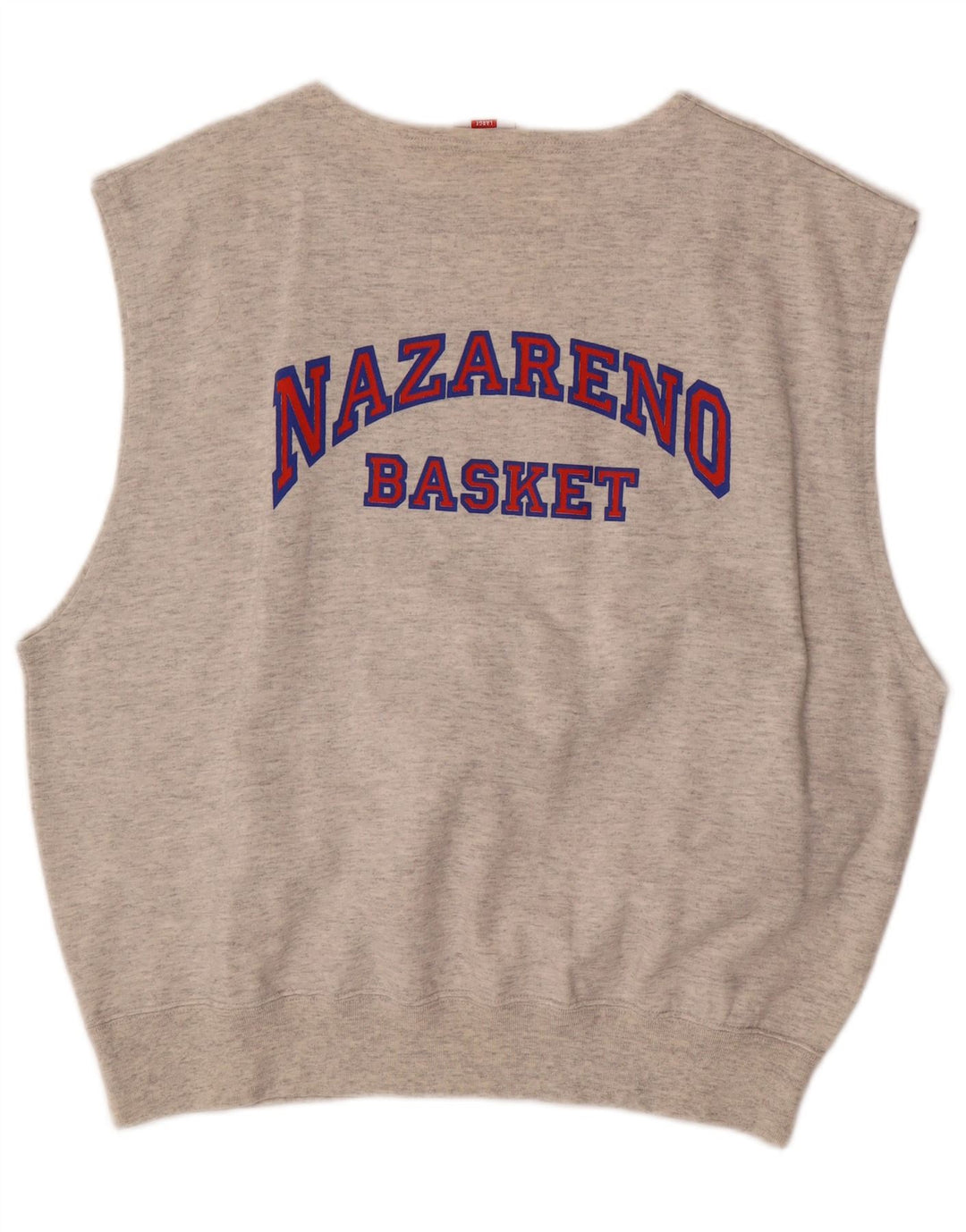 CHAMPION Herren-Unterhemd mit Grafik, Größe L, Grau, Baumwolle