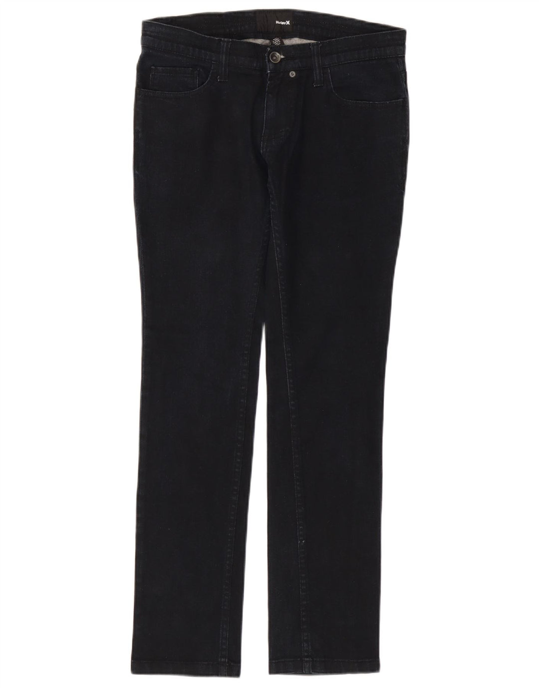 Hurley Damen Slim Jeans W30 L29 Marineblaue Baumwolle